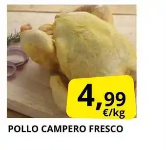 Supermercados MAS Pollo campero fresco oferta