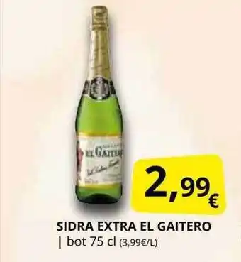 Supermercados MAS Sidra extra el gaitero bot oferta