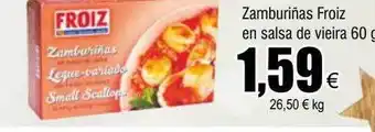 FROIZ Zamburiñas froiz en salsa de vieira oferta