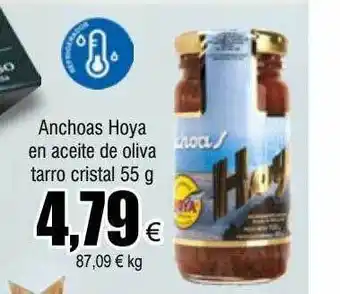 FROIZ Anchoas hoya en aceite de oliva tarro cristal oferta