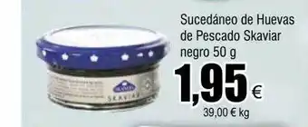 FROIZ Sucedáneo de huevas de pescado skaviar negro oferta