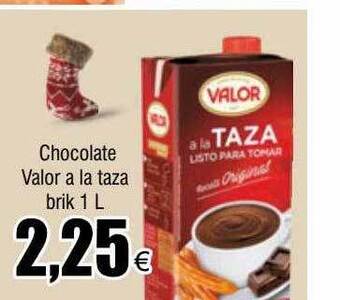 FROIZ Chocolate valor a la taza brik oferta