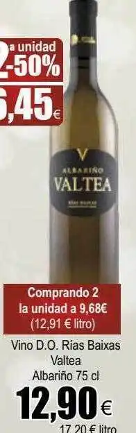 FROIZ Vino d.o. rias baixas valtea albarino oferta
