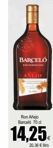 FROIZ Ron añejo barceló oferta