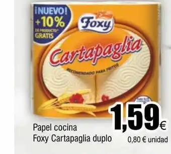 FROIZ Papel cocina foxy cartapagli duplo oferta
