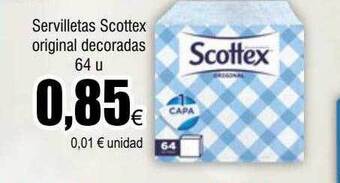FROIZ Servilletas scottex original decoradas 64 oferta