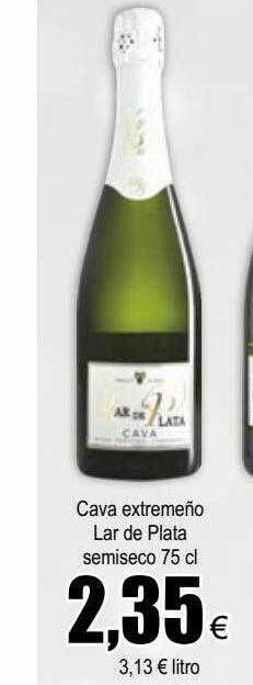 FROIZ Cava extremeño lar de plata semiseco oferta