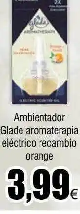 FROIZ Ambientador glade aromaterapia eléctrico recambio oferta