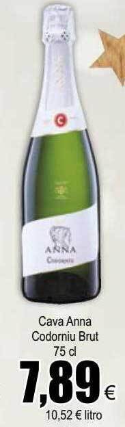 FROIZ Cava anna codorniu brut oferta