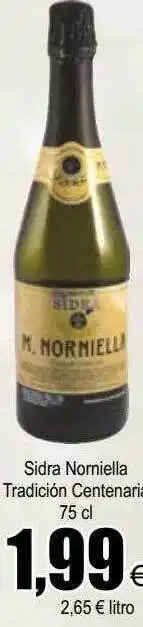 FROIZ Sidra norniella tradición centenaria oferta