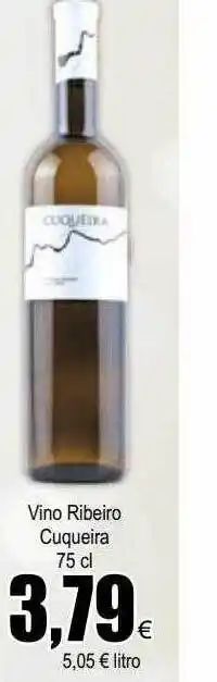 FROIZ Vino ribeiro cuqueira oferta