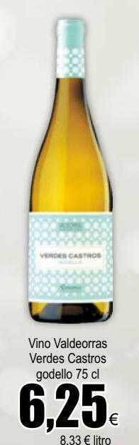 FROIZ Vino valdeorras verdes castros godello oferta