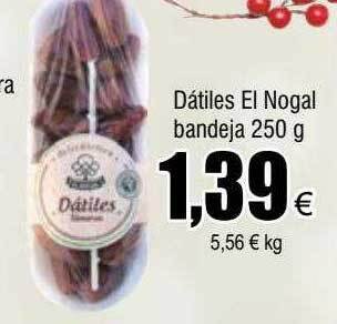 FROIZ Dátiles el nogal bandeja oferta