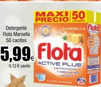 FROIZ Detergente flota marseilla 50 cacitos oferta