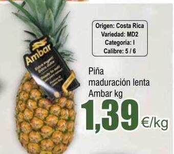 FROIZ Piña maduración lenta ambar kg oferta