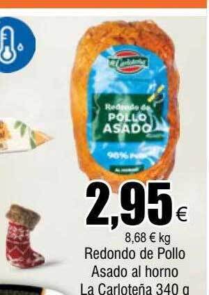 FROIZ Redondo de pollo asado al horno la carlotena oferta