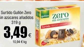 FROIZ Surtido gullón zero sin azúcares añadidos oferta