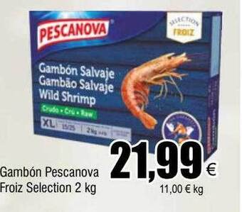 FROIZ Gambón pescanova froiz selectión oferta