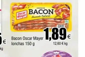 FROIZ Bacon oscar mayer lonchas oferta