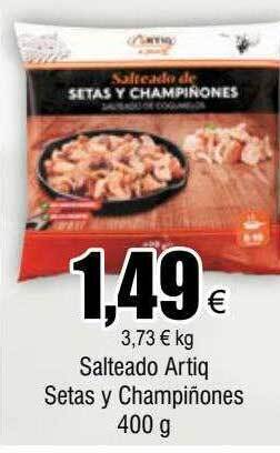 FROIZ Salteado artiq setas y champiñones oferta