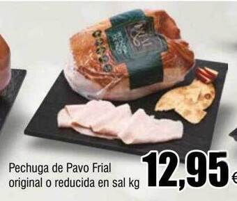 FROIZ Pechuga de pavo frial original o reducida en sal kg oferta