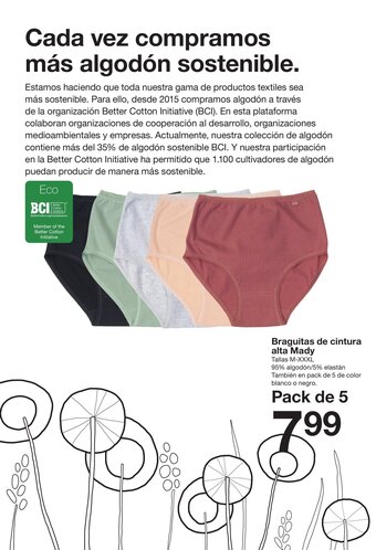 Zeeman Braguitas de cintura alta Mady oferta