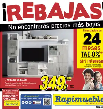 Rapimueble Apilable De Saln ó oferta