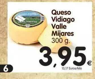 Alimerka Queso Vidiago Valle Mijares 300g oferta