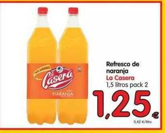 Alimerka La Casera Refresco De Naranja oferta