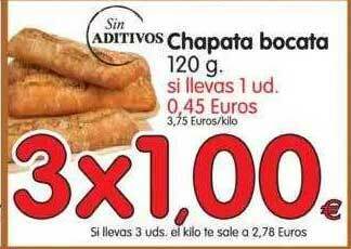 Alimerka Chapata Bocata 120g oferta