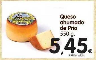 Alimerka Queso Ahumado De Pría 550g oferta