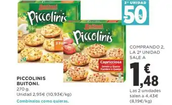 Supercor Piccolinis Buitoni 270g oferta