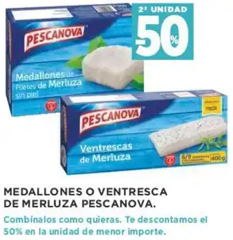 Supercor Medallones O Ventresca de Merluza Pescanova oferta