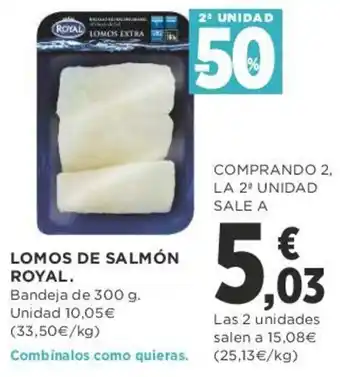 Supercor Lomos de Salmón Royal 300g oferta