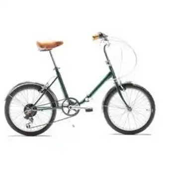 Decathlon Bicicleta plegable capri vita jungle green 6v oferta
