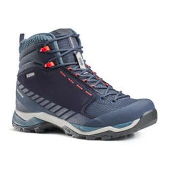 Decathlon Botas de montaña y trekking impermeables mujer quechua mh900 mid azul oferta