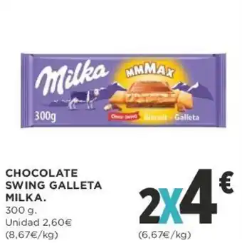 Supercor Milka Chocolate Swing Galleta 300g oferta
