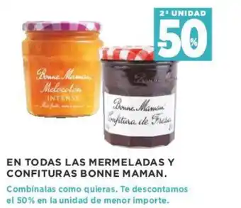 Supercor En Todas Las Mermeladas Y Confituras Bonne Maman oferta