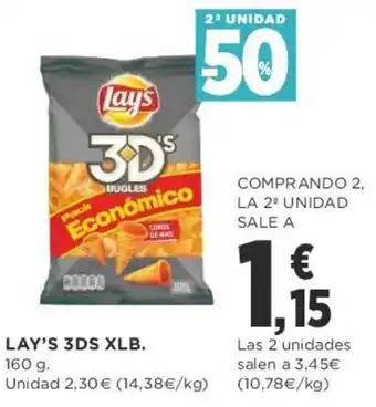 Supercor Lay's 3DS XLB 160g oferta