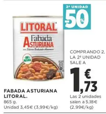 Supercor Litoral Fabada Asturiana 865g oferta