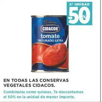 Supercor En Todas Las Conservas Vegetales Cidacos oferta