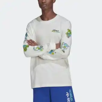 Adidas Camiseta manga larga graphic stoked fish oferta