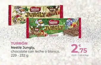 SPAR Gran Canaria Turrón nestlé jungly oferta