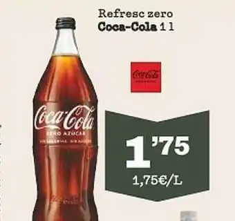 Sorli Refresc zero coca-cla oferta