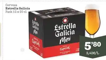 Sorli Cervesa estrella galicia pack 12 oferta