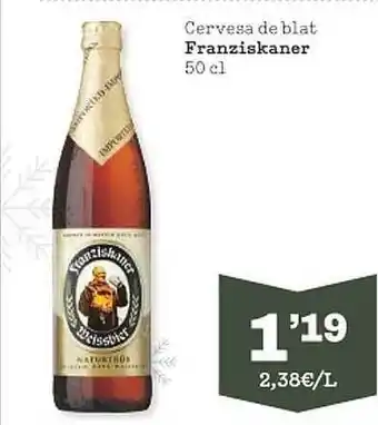 Sorli Cervesa de blat franziskaner oferta