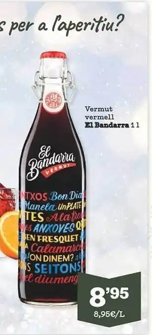Sorli Vermut vermell el bandarra oferta