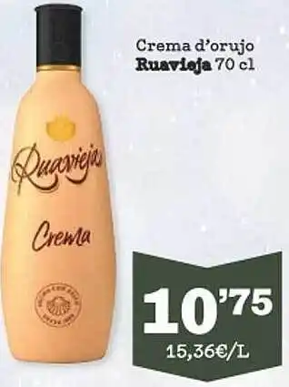 Sorli Crema d'orujo ruavieja oferta