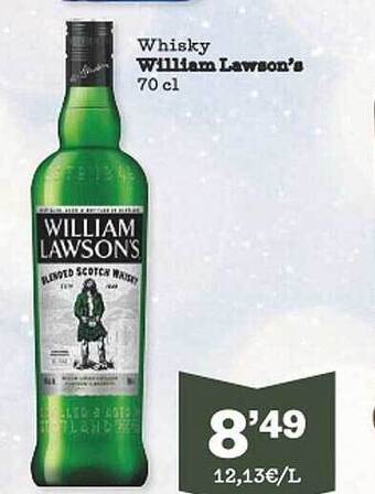 Sorli Whisky william lawson's oferta
