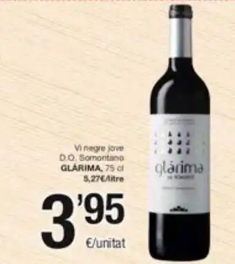 SPAR Fragadis Vi negre jove d.o. somontana glarima oferta